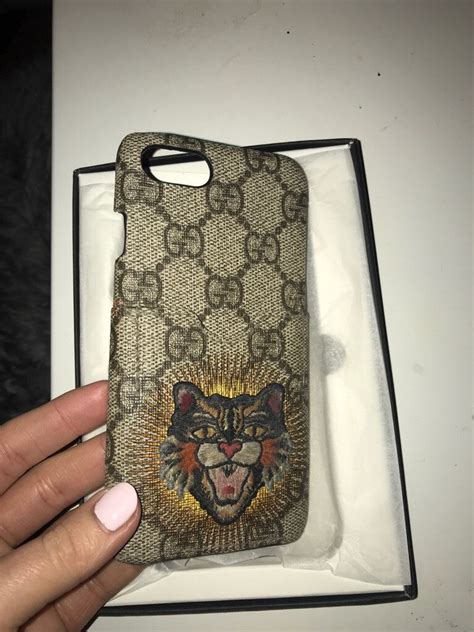 gucci and guess case|authentic Gucci phone case.